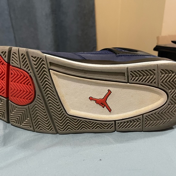 CQ9597-401 Jordan Retro 4 IV Winterized Loyal Blue Casual Shoes - Size 13 Mens - Picture 8 of 9